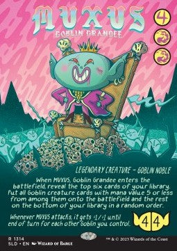 Muxus, Goblin Grandee SLDSM3-1314 Rare Englisch