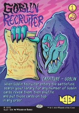 Goblin Recruiter SLDSM3-1313 Rare Englisch
