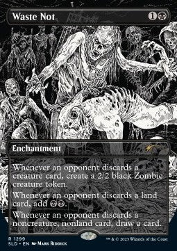 Waste Not SLDSM3-1299 Rare Englisch