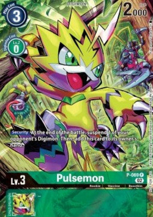 Pulsemon (P-069) (V.2) P Alternative Art Englisch