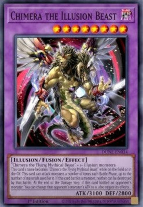 Chimera the Illusion Beast DUNE-EN034 Super Rare Englisch