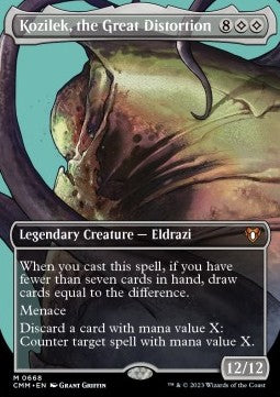 Kozilek, the Great Distortion (V.2) XCMM-668 Mythic Englisch