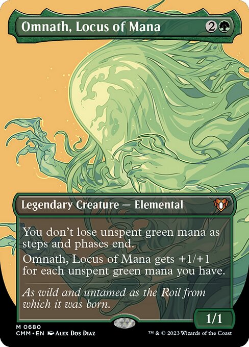 Omnath, Locus of Mana (V.2) XCMM-680 Mythic Englisch