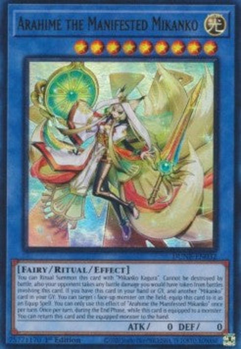 Arahime the Manifested Mikanko (V.1) DUNE-EN032 Ultra Rare Englisch