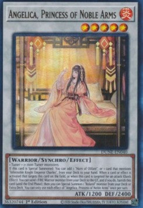 Angelica, Princess of Noble Arms (V.1) DUNE-EN040 Ultra Rare Englisch
