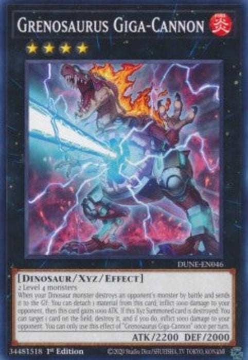 Grenosaurus Giga-Cannon DUNE-EN046 Common Englisch