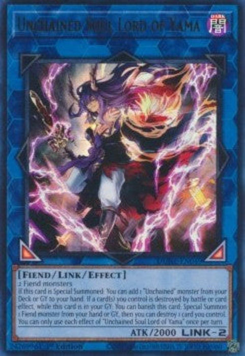 Unchained Soul Lord of Yama (V.1) DUNE-EN049 Ultra Rare Englisch