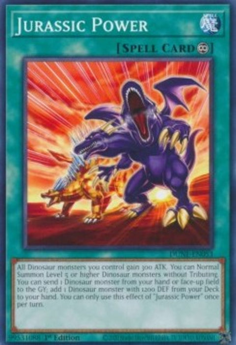 Jurassic Power DUNE-EN053 Common Englisch