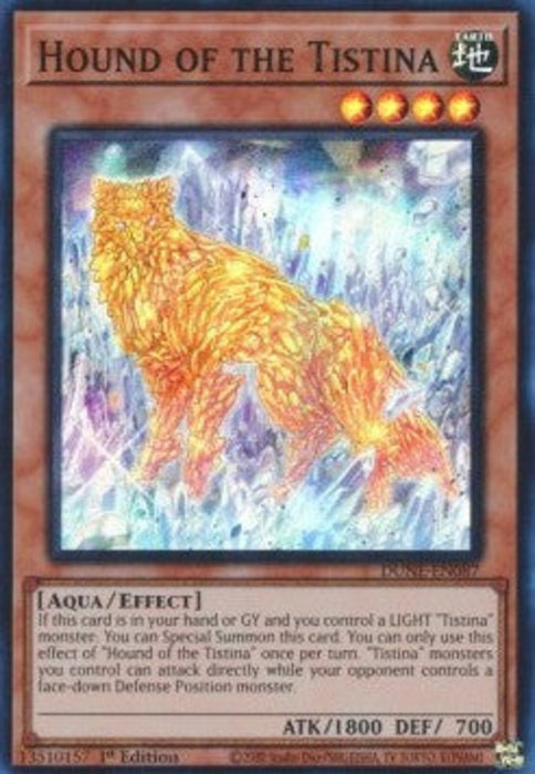 Hound of the Tistina DUNE-EN087 Super Rare Englisch
