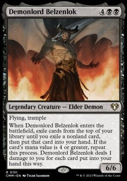 Demonlord Belzenlok CMM-151 Rare Englisch