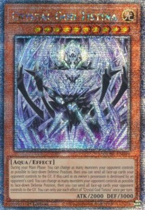 Crystal God Tistina (V.2) DUNE-EN089 Quarter Century Secret Rare Englisch