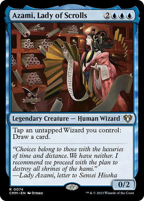 Magic: Azami, Lady of Scrolls