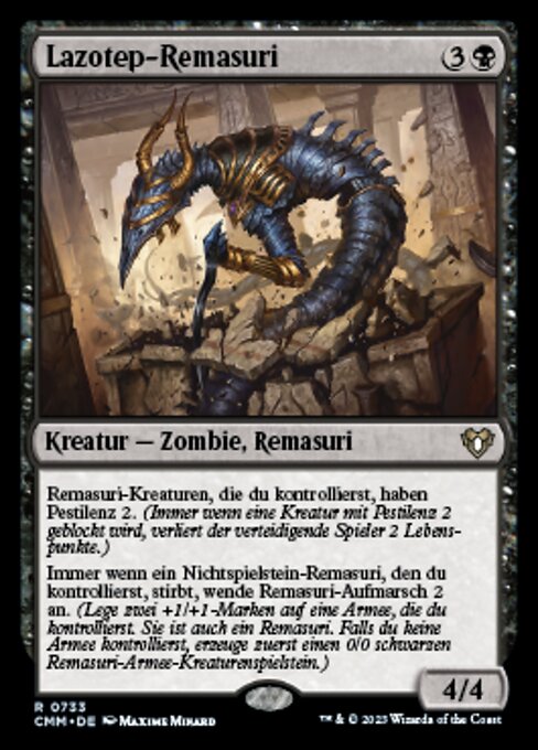 Lazotep Sliver XCMM-733 Rare Deutsch