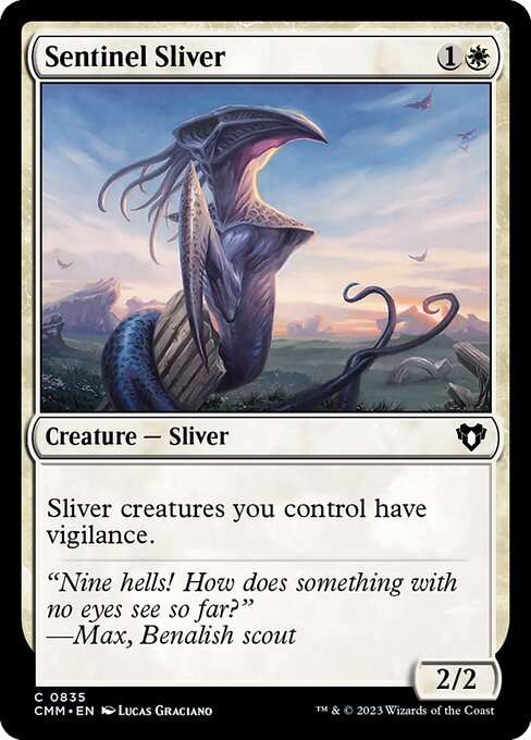 Sentinel Sliver XCMM-835 Common Englisch