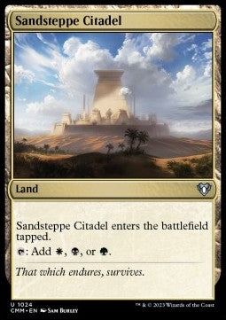 Sandsteppe Citadel XCMM-1024 Uncommon Englisch