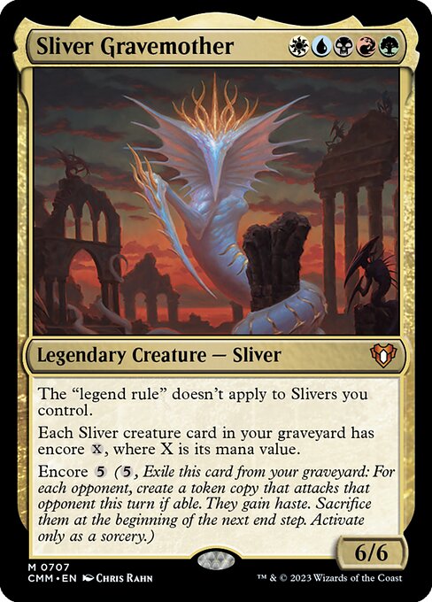 Sliver Gravemother (V.1) XCMM-707 Mythic Englisch