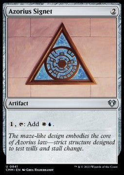 Azorius Signet XCMM-941 Uncommon Englisch