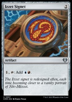 Izzet Signet XCMM-957 Uncommon Englisch