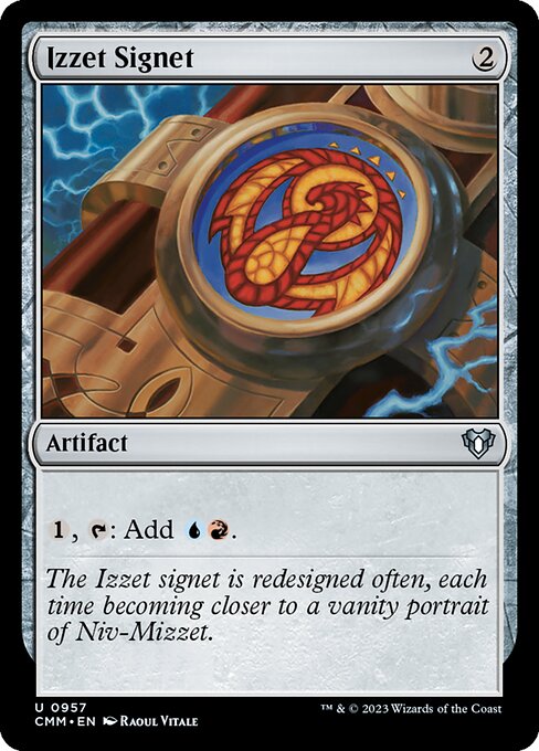 Izzet Signet XCMM-957 Uncommon Englisch