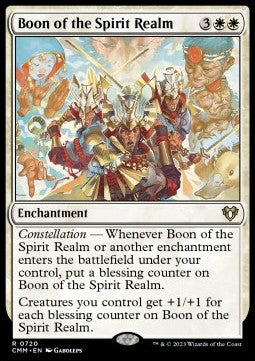 Boon of the Spirit Realm (V.1) XCMM-720 Rare Englisch