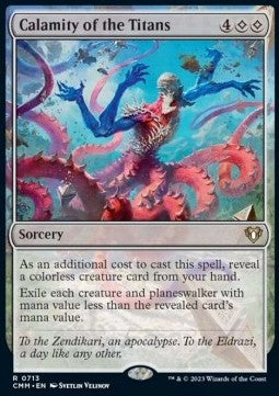 Calamity of the Titans XCMM-713 Rare Englisch