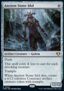 Ancient Stone Idol XCMM-940 Rare Englisch