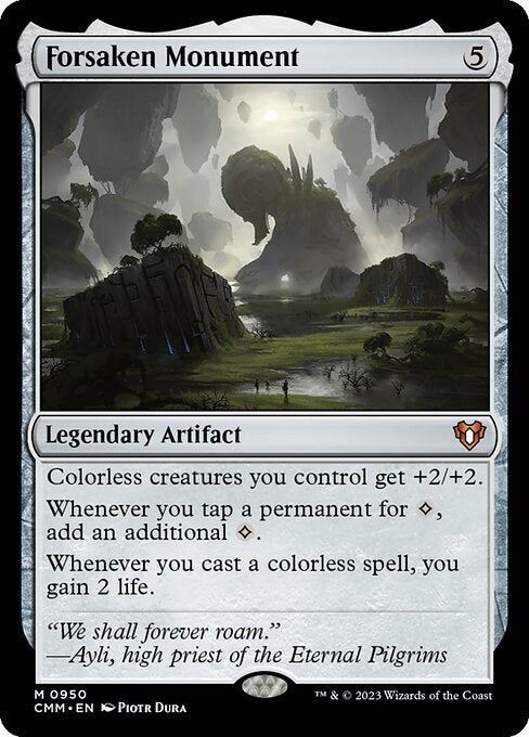Forsaken Monument XCMM-950 Mythic Englisch