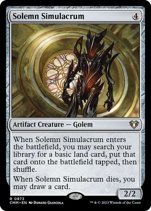 Solemn Simulacrum XCMM-973 Rare Englisch