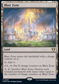 Blast Zone XCMM-987 Rare Englisch