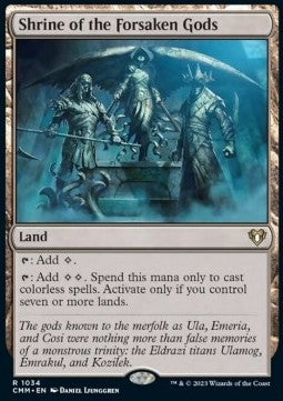 Shrine of the Forsaken Gods XCMM-1034 Rare Englisch