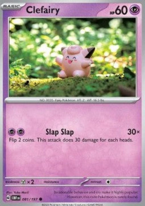 Clefairy OBF-081 Common Englisch
