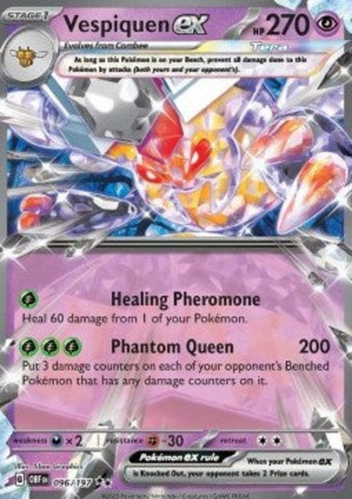 Vespiquen ex OBF-096 Double Rare Englisch