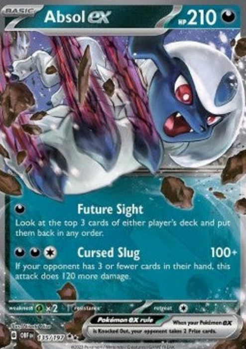 Absol ex OBF-135 Double Rare Englisch