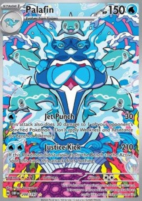 Palafin OBF-200 Illustration Rare Englisch