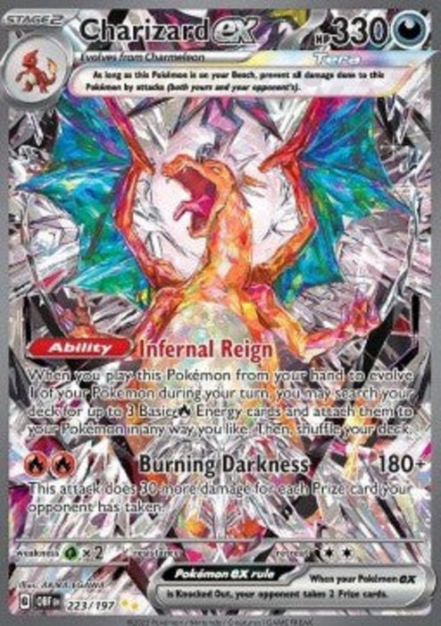 Charizard ex OBF-223 Special Illustration Rare Englisch