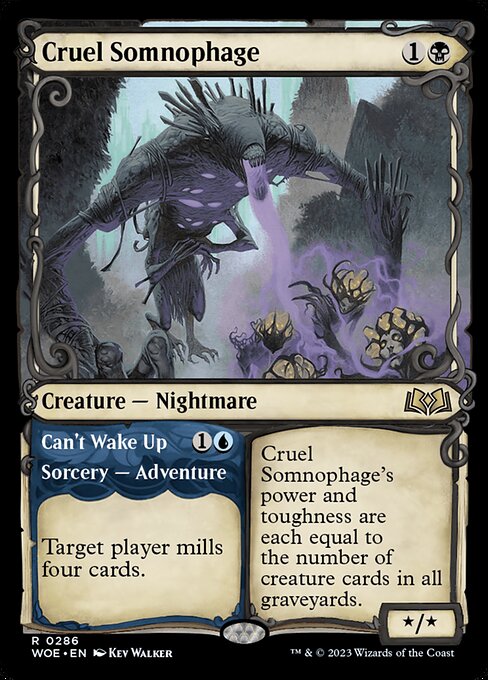 Magic: Cruel Somnophage // Can't Wake Up