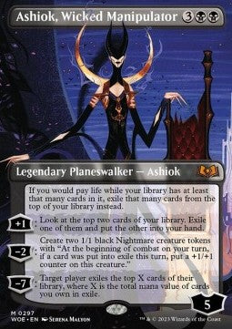 Ashiok, boshafte Manipulation XWOE-297 Mythic Deutsch