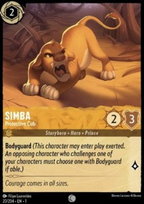 Simba - Protective Cub 1TFC-020 Common Englisch