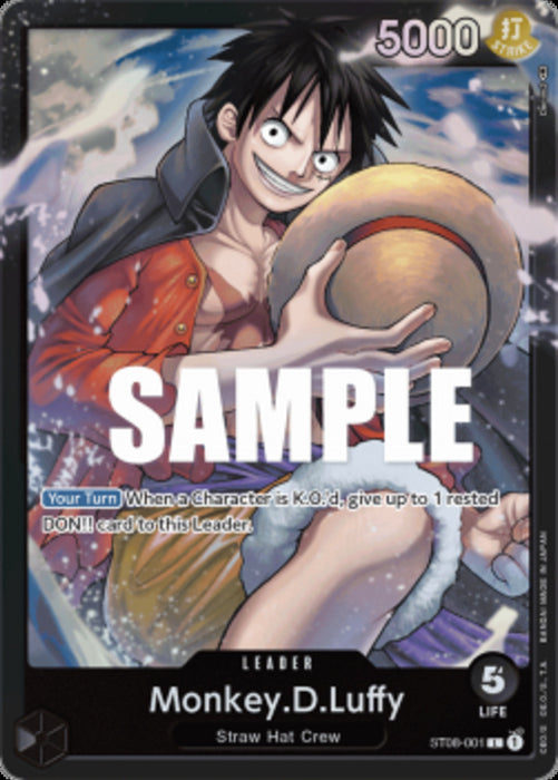 Monkey.D.Luffy (ST08-001) ST-08 Leader Englisch