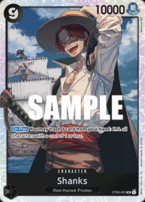 Shanks (ST08-005) ST-08 Super Rare Englisch