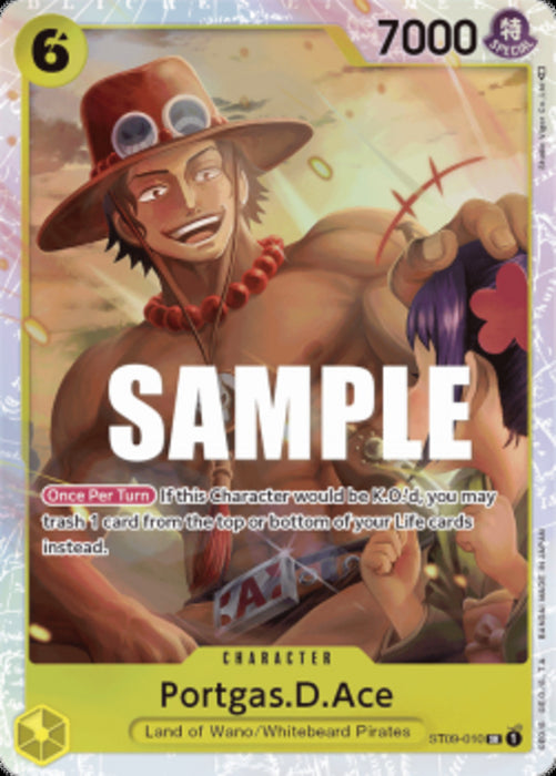 Portgas.D.Ace (ST09-010) ST-09 Super Rare Englisch