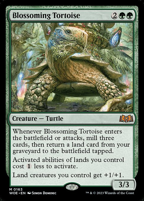 Magic: Blossoming Tortoise