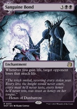 Sanguine Bond WOT-35 Rare Englisch