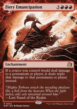 Fiery Emancipation WOT-42 Rare Französisch