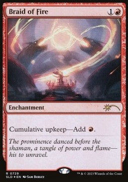 Braid of Fire SLD-729 Rare Englisch