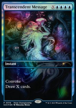 Transcendent Message SCH-16 Rare Englisch