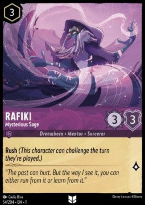 Rafiki - Mysterious Sage 1TFC-054 Uncommon Englisch