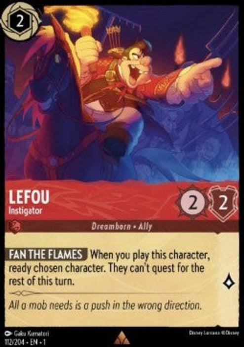 Lefou - Instigator 1TFC-112 Rare Englisch