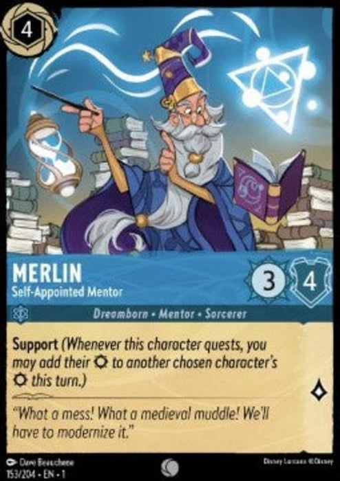 Merlin - Self-Appointed Mentor 1TFC-153 Common Englisch