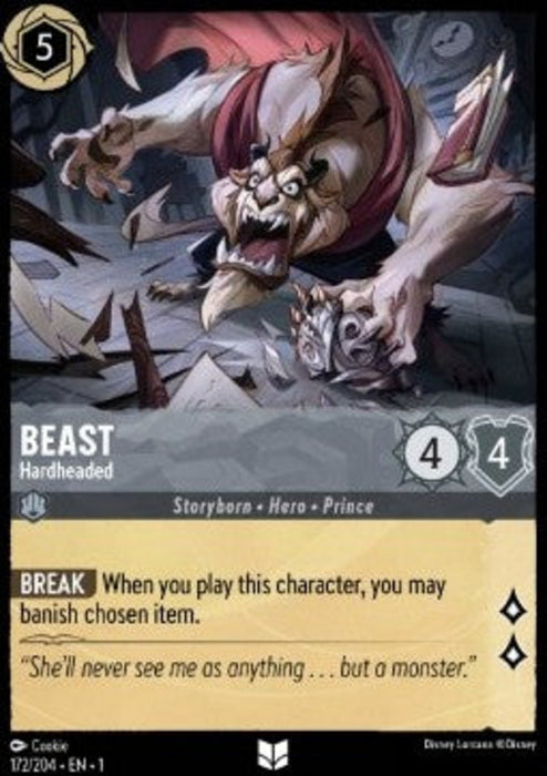 Beast - Hardheaded 1TFC-172 Uncommon Englisch